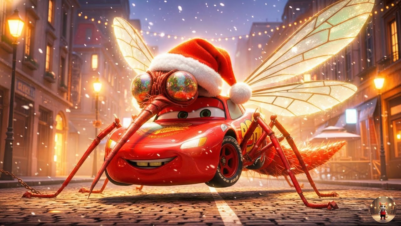 When Lightning McQueen Transforms Into a Mosquito, What Will He Do?