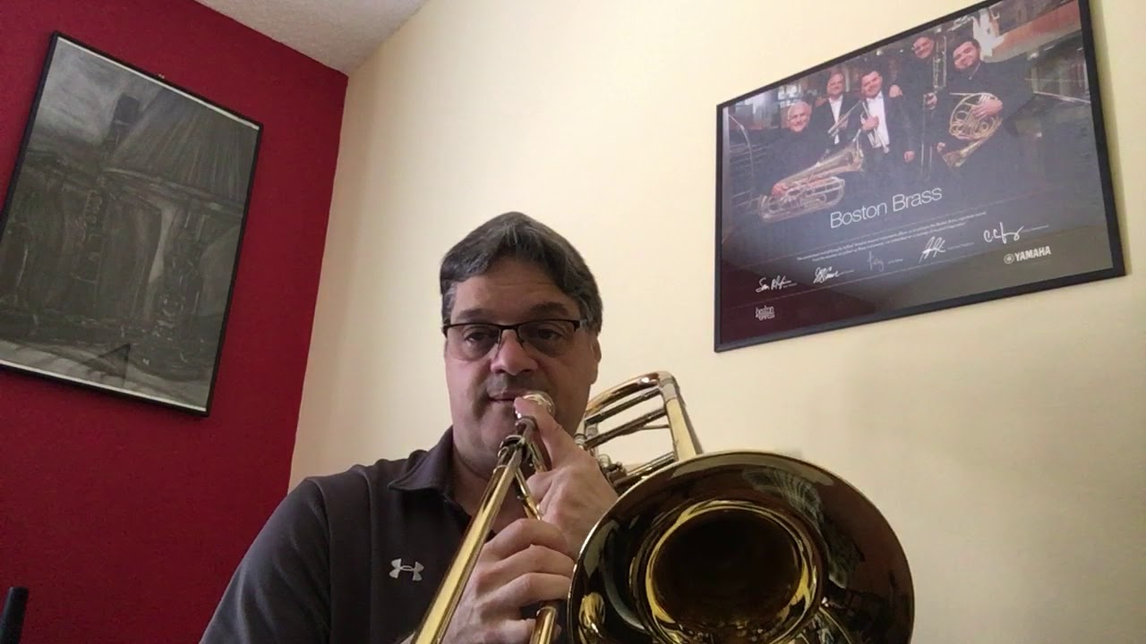 Trombone Instruction - Part 3: Articulation and Metronome/Articulating in Time