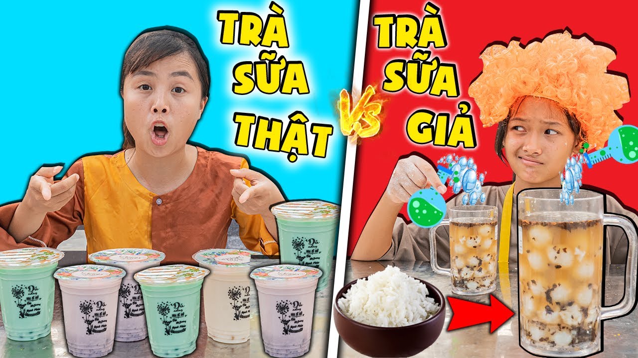 Trà Sữa Thật Vs Trà Sữa Giả - Anh Thám Tử Tập Sự Tập 3 ❤ KN CHENO Chị Hằng