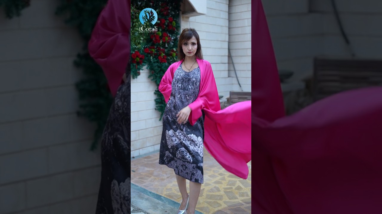 Art in Motion | tCorali Fashion Film with Flowing Fabric