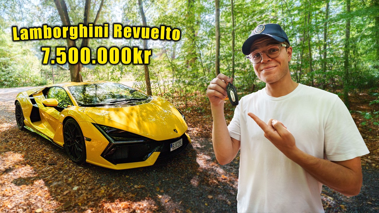LEVER MED EN LAMBORGHINI REVUELTO!!