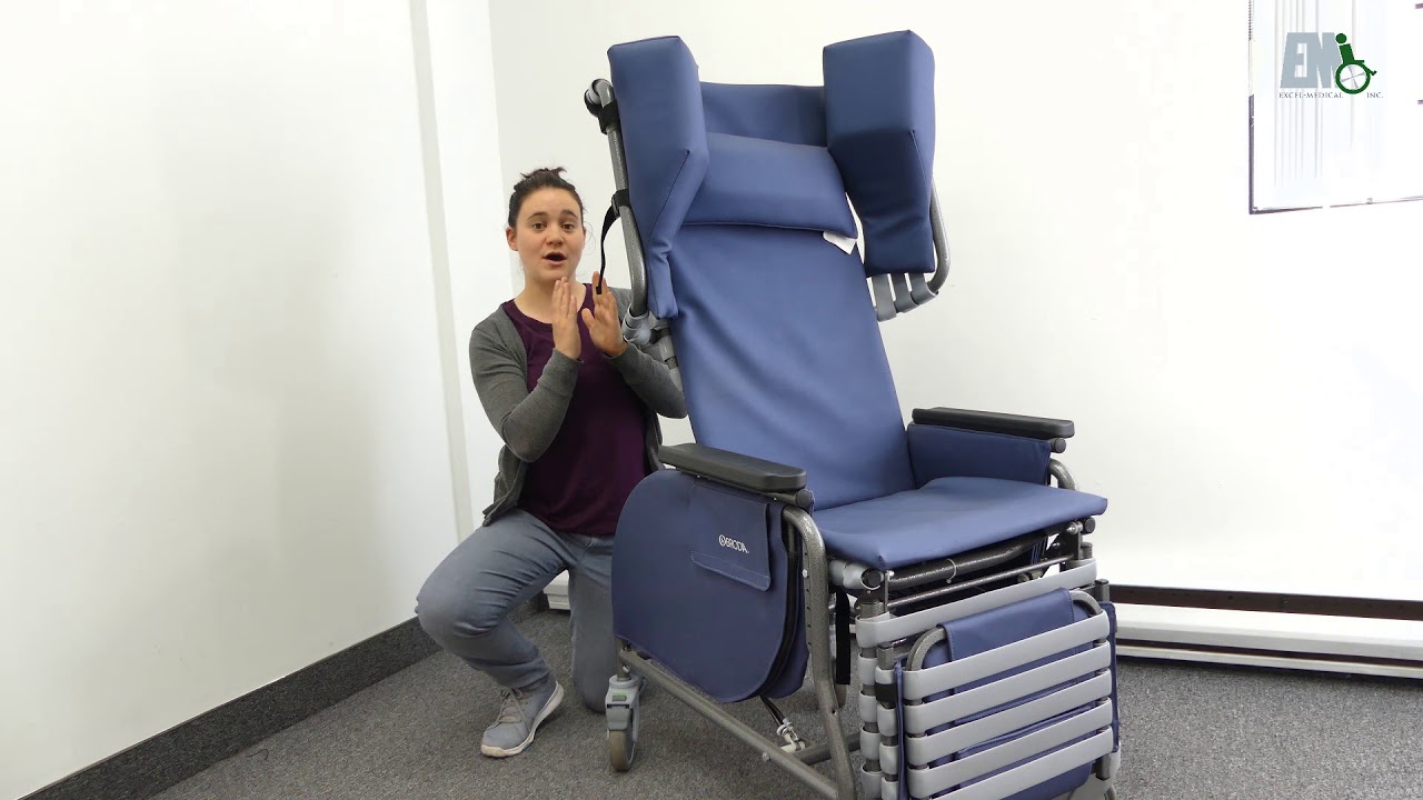 Pr&eacute;sentation du fauteuil inclinable Midline - MID - Broda