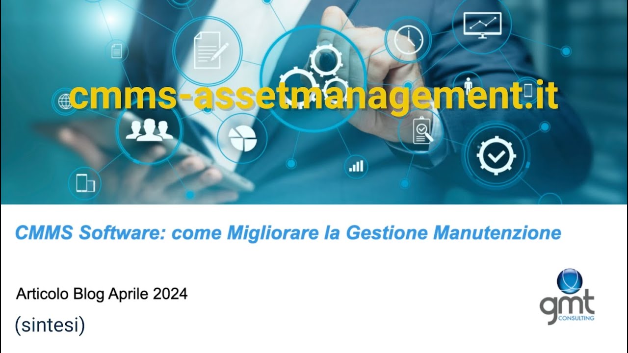 CMMS Software: How to improve maintenance management - Article from the cmms-asset-management.it ...