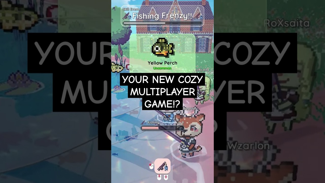 Multiplayer, Fishing, Mining, And More! (Early Gameplay Footage - Short)