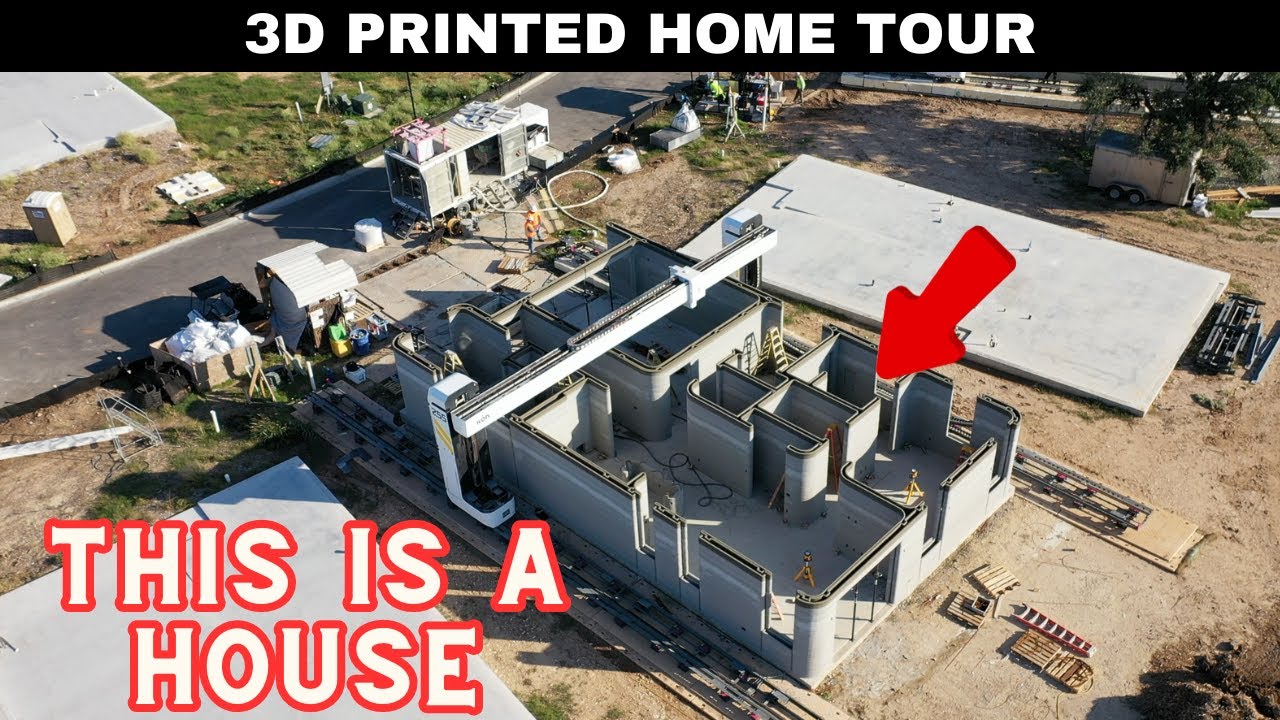 Step inside the Future: 3D Printed Home Tour | Georgetown Tx
