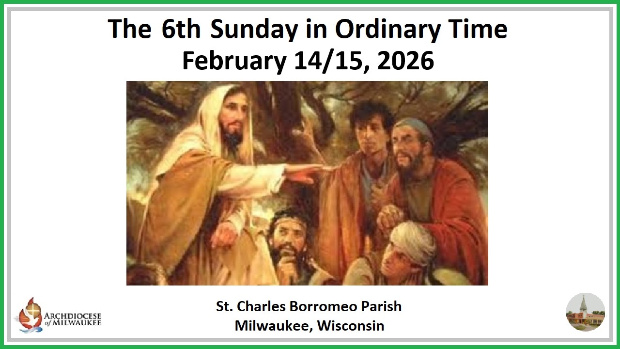 The 6th Sunday in Ordinary Time - 2026