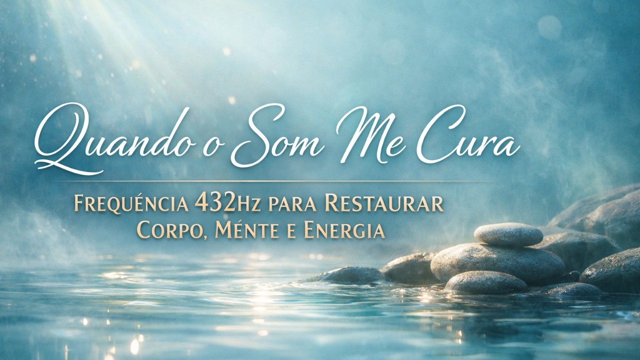 “Quando o Som Me Cura | Frequência 432Hz para Restaurar Corpo, Mente e Energia”