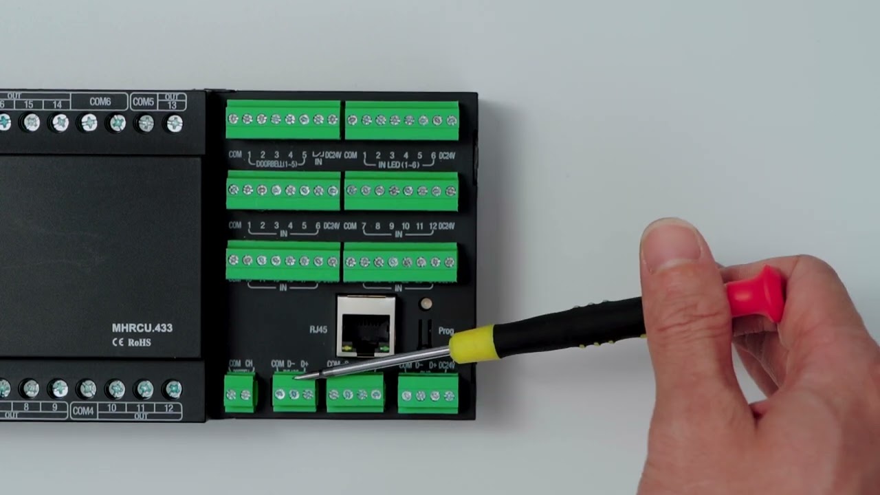 15  Introduction of Home Control Unit  آموزش سیم کشی قطعات BUS Pro HDl