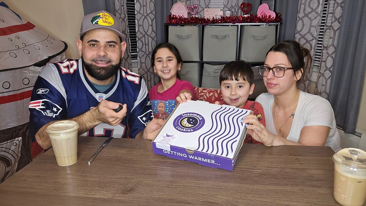 Trying insomnia cookies for the first time