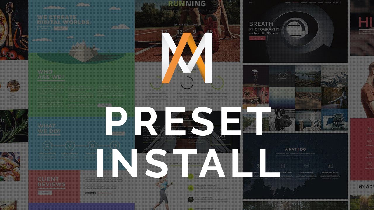 Presets Install in Massive Addons VC Extension