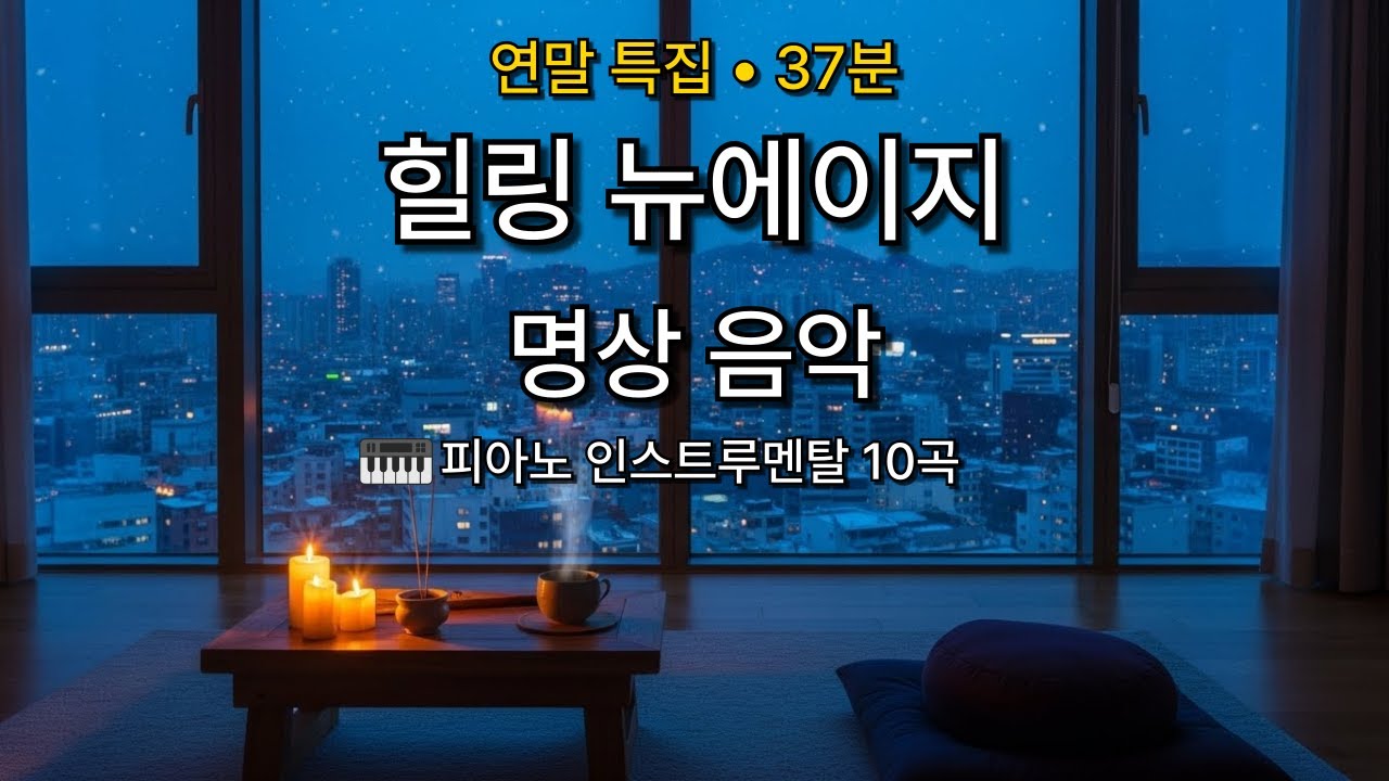 연말 힐링 뉴에이지 명상 음악 10곡