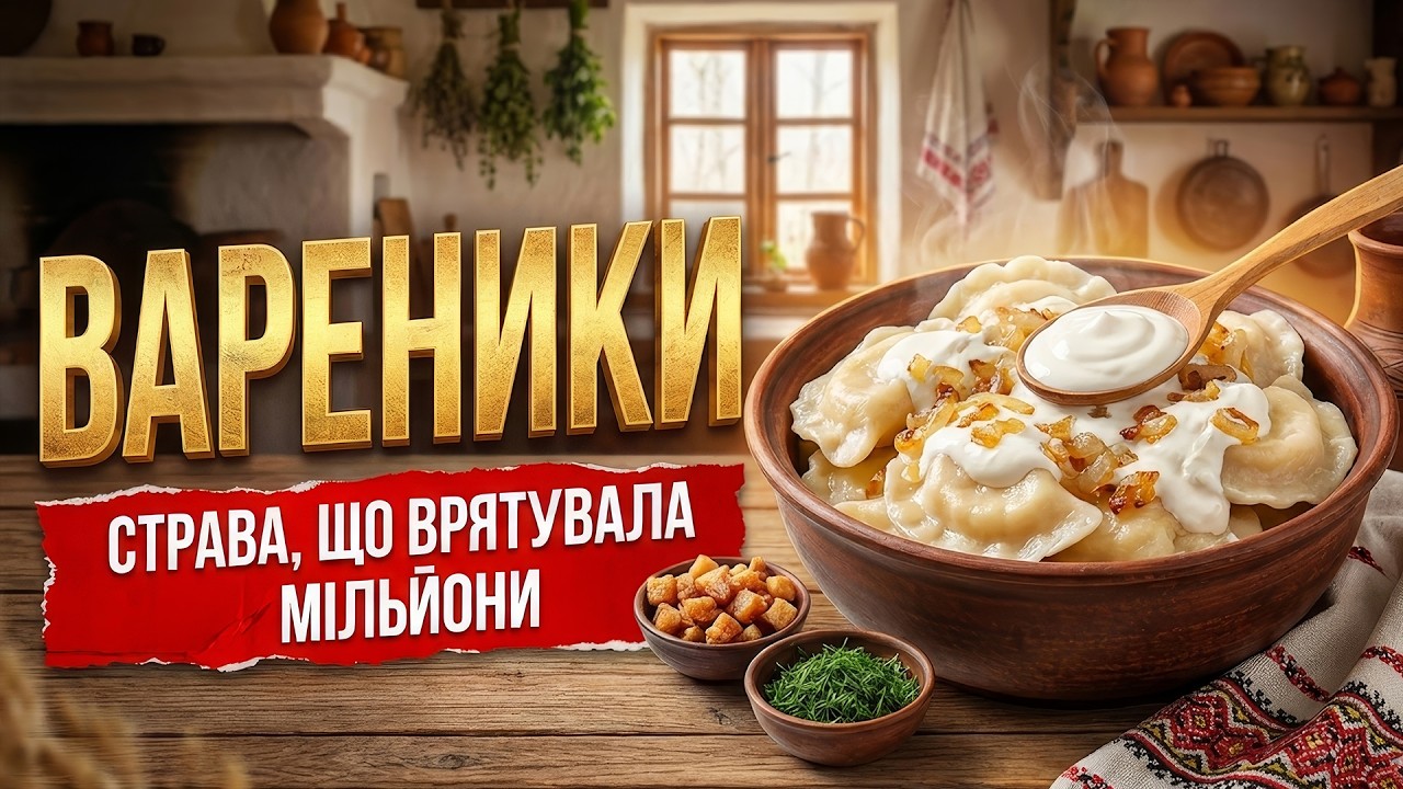 ЧОМУ ВАРЕНИКИ — ЦЕ БІЛЬШЕ, НІЖ ЇЖА? СПРАВЖНЯ ІСТОРІЯ ВАРЕНИКІВ