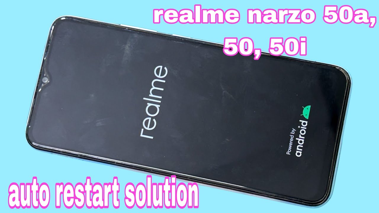 Realme narzo 50a auto on off problem / realme narzo 50a auto screen off problem / auto restart