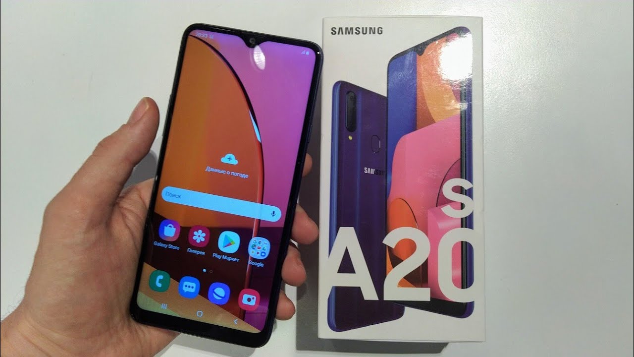 Samsung A20s честный обзор