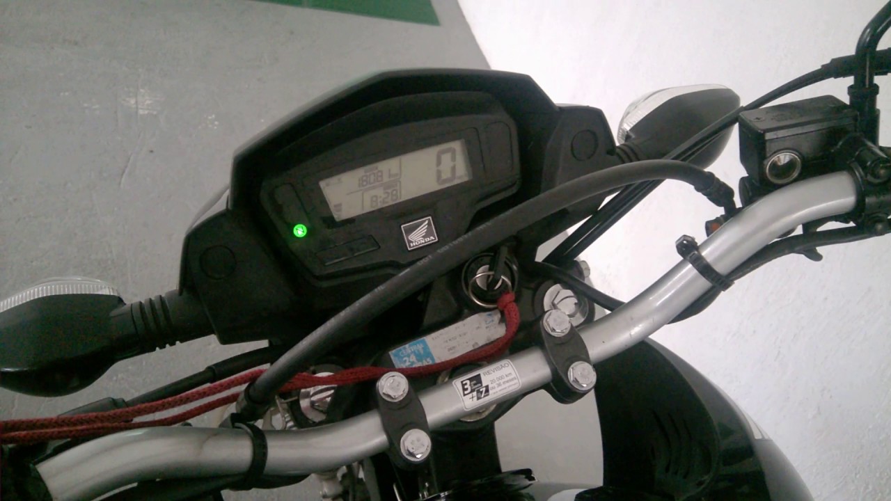 bros 160 bateria descarregada