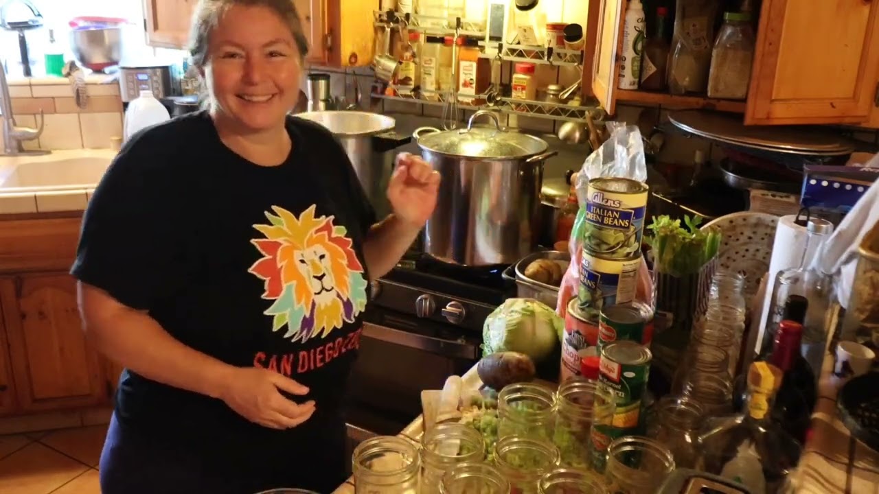 Canning my vegetable Beef soup, using tattler lids