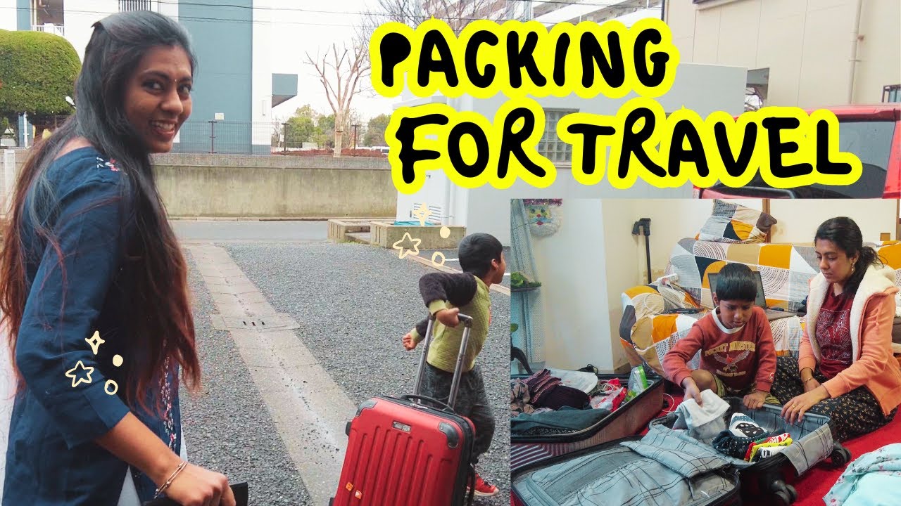 Packing for travel | trip to India | Nanga India 🇮🇳kilambittom