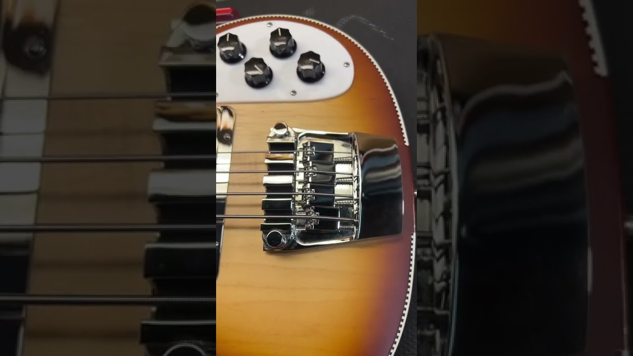 Rickenbacker 4003 with New Bridge