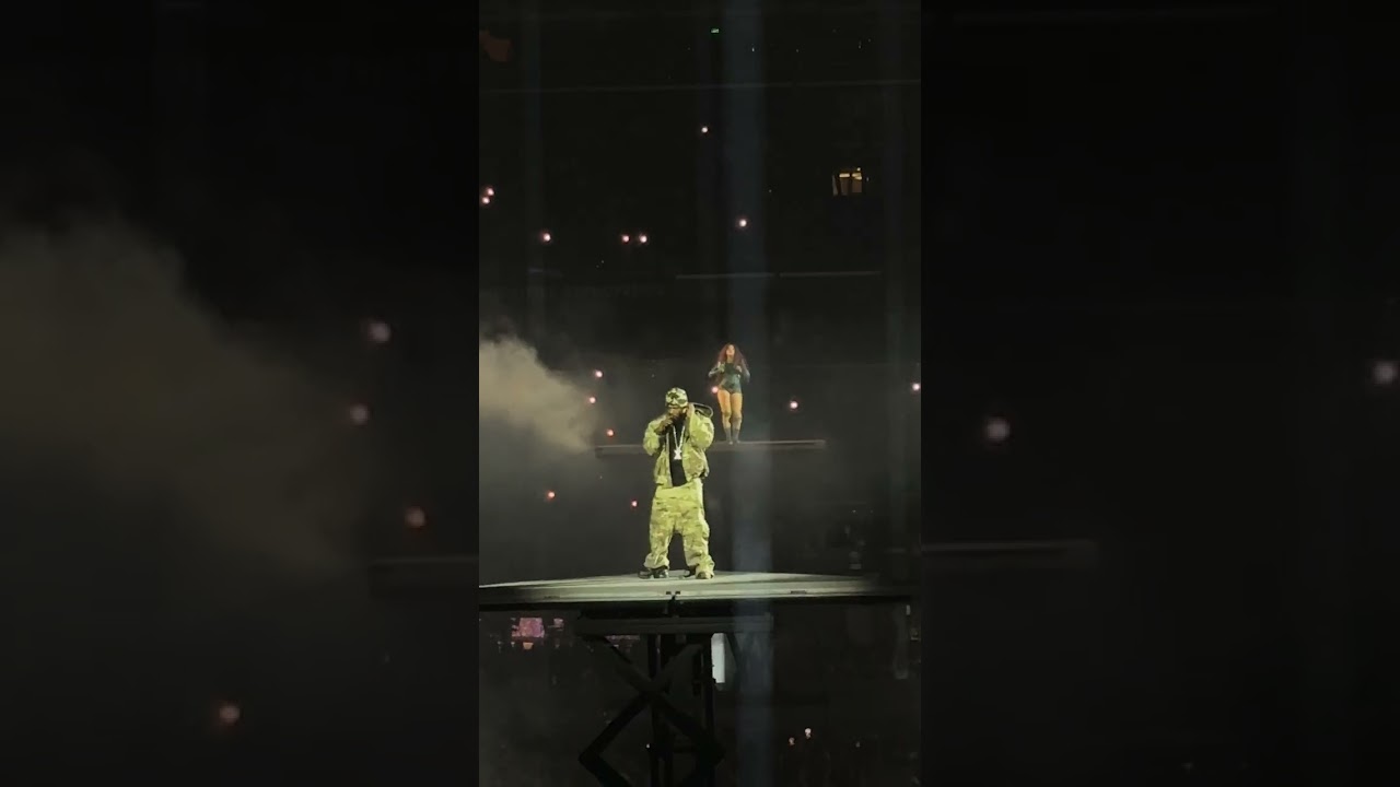 All the stars - Kendrick Lamar & SZA live at the US Bank Stadium