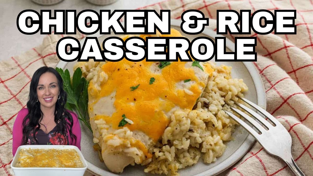 Простая запеканка из курицы и риса — классика домашней кухни!