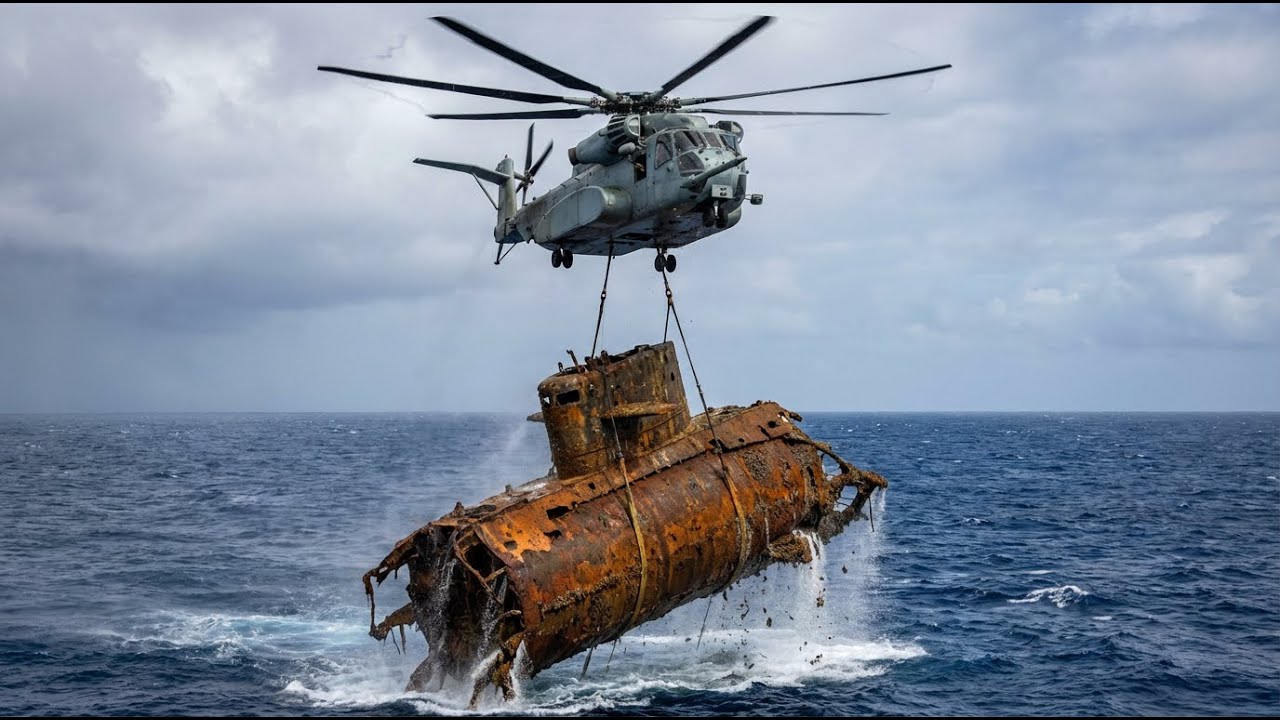 Restoring a 70-Year-Old Submarine From the Ocean Floor &mdash; An Unbelievable Transformation!