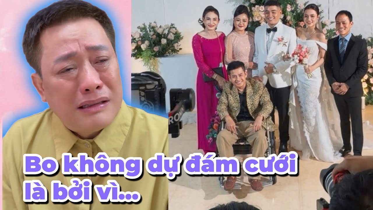 NS hài Tấn Bo bật khóc, chia sẽ lý do không dự đám cưới cháu trai (con trai danh hài Tấn Beo)