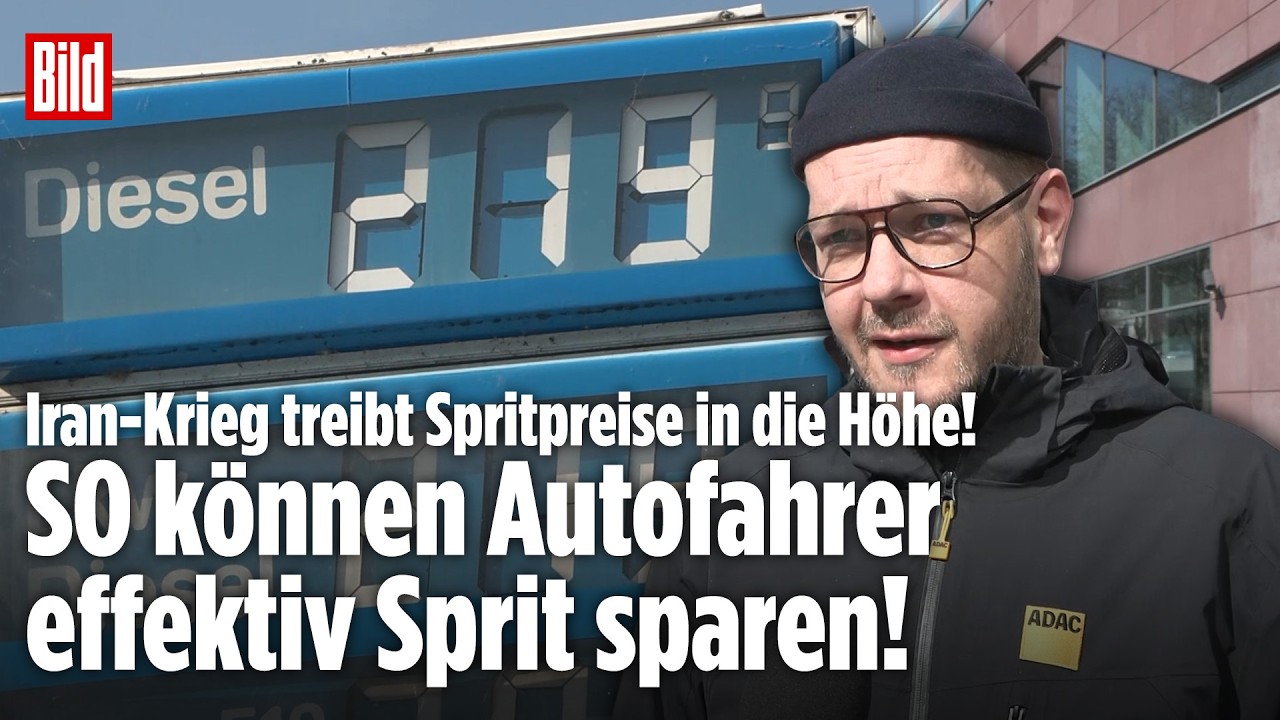 Steigende Spritpreise: Mit DIESEN Tricks sparen Autofahrer jetzt bares Geld! ADAC gibt Spartipps!