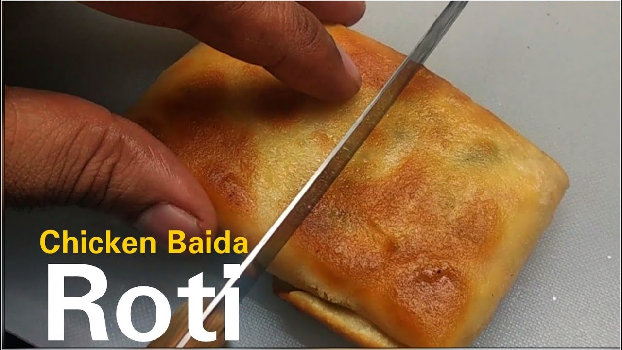 चिकन बैदा रोटी II Mumbai Street Food Chicken Baida Roti II fullthaali