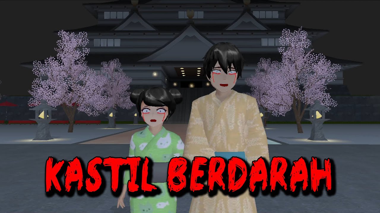 KASTIL BERD4R4H || HORROR MOVIE SAKURA SCHOOL SIMULATOR