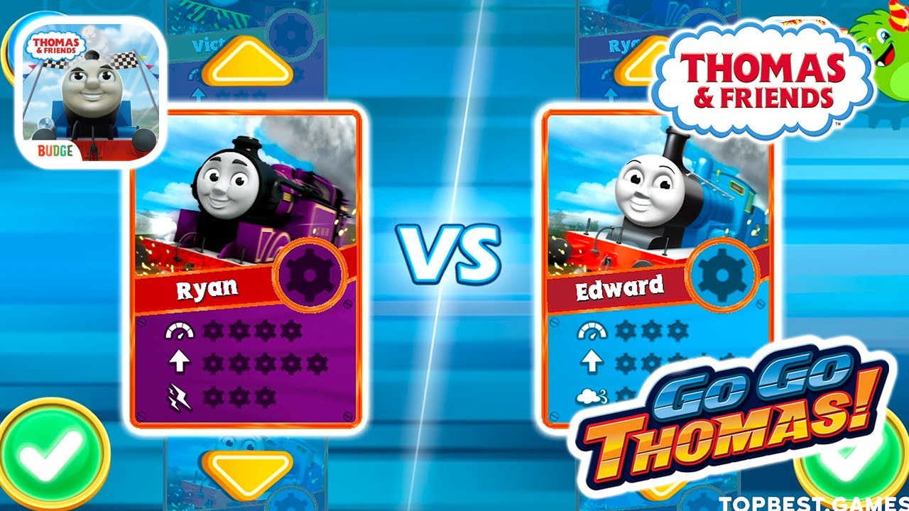 Thomas & Friends: Go Go Thomas! #184 🔵💜 Ryan VS Edward at Roaring Falls! VS Spencer Frantic Fortress