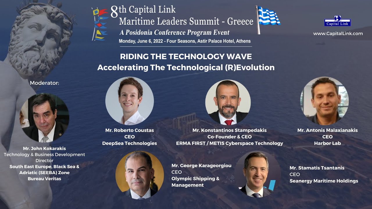 2022 8th Maritime Leaders Summit Greece Forum - Riding the Technology Wave