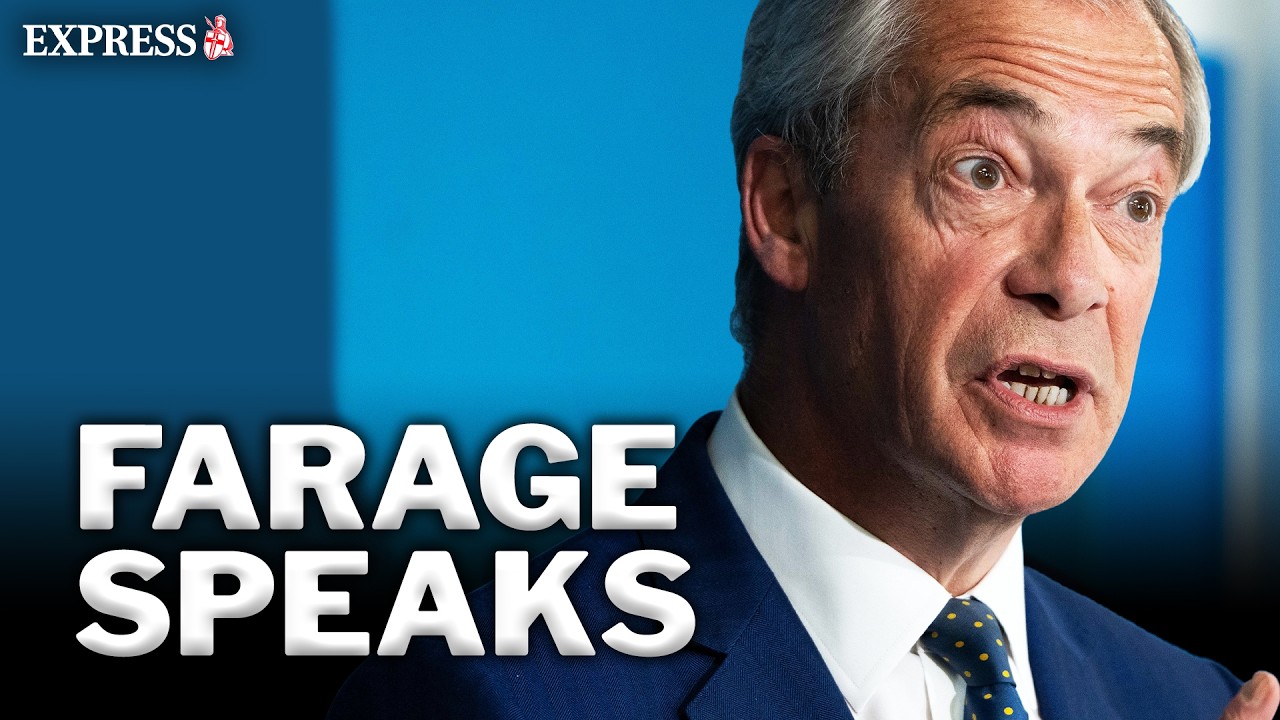 LIVE: Nigel Farage delivers emergency address after Henry Nowak bodycam released