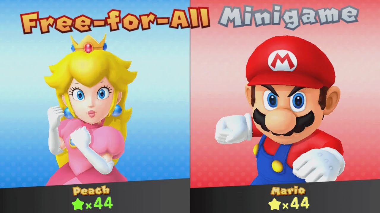 Mario Party 10 - Peach vs Mario - Mushroom Park (Master Difficulty)