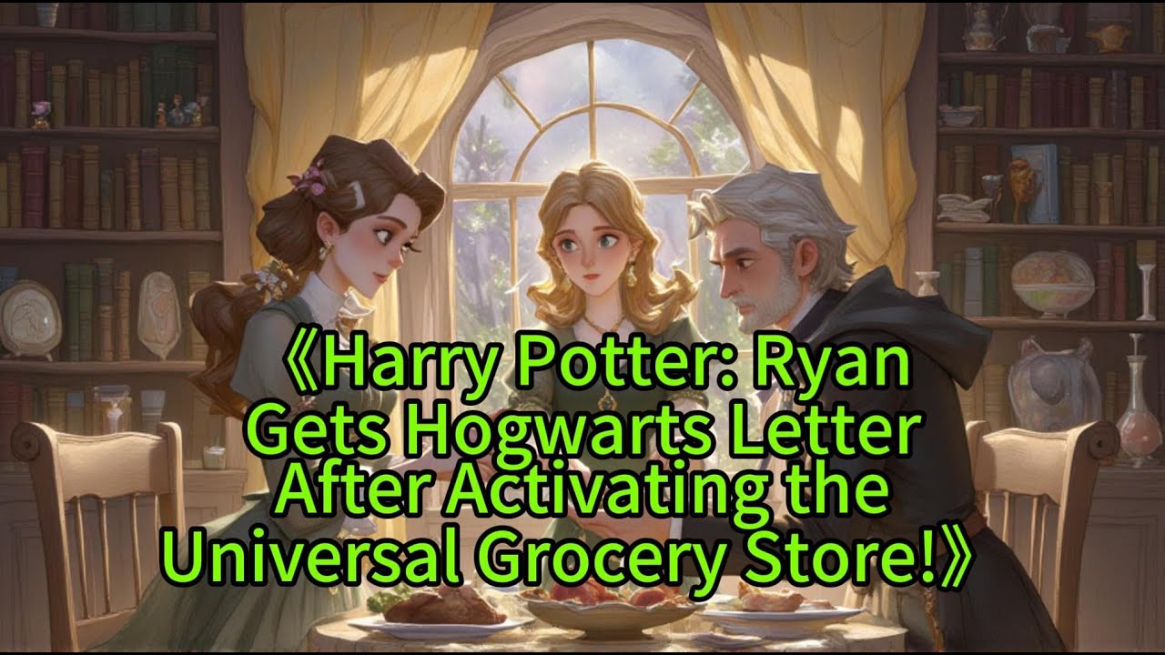 《Harry Potter: RyanGets Hogwarts LetterAfter Activating theUniversal Grocery Store!》