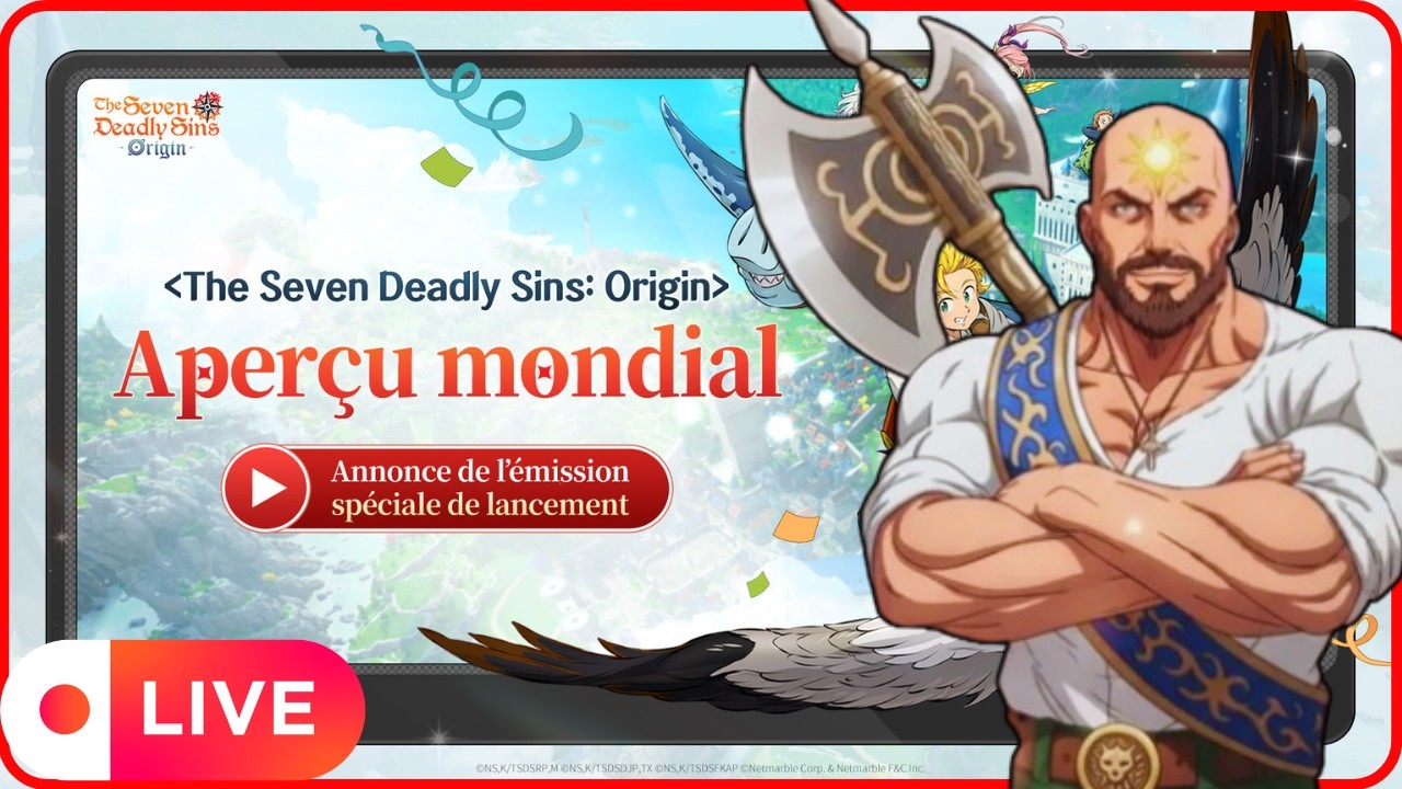 PRE LIVE DE 7DS ORIGIN ! DES PEPITES & REVEAL DES SUBGOALS