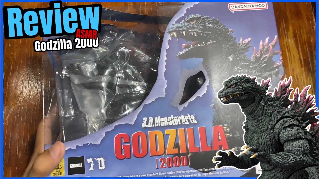S.H.MonsterArts Godzilla 2000 Godzilla vs Megaguirus #godzilla #unboxing  #kaiju 