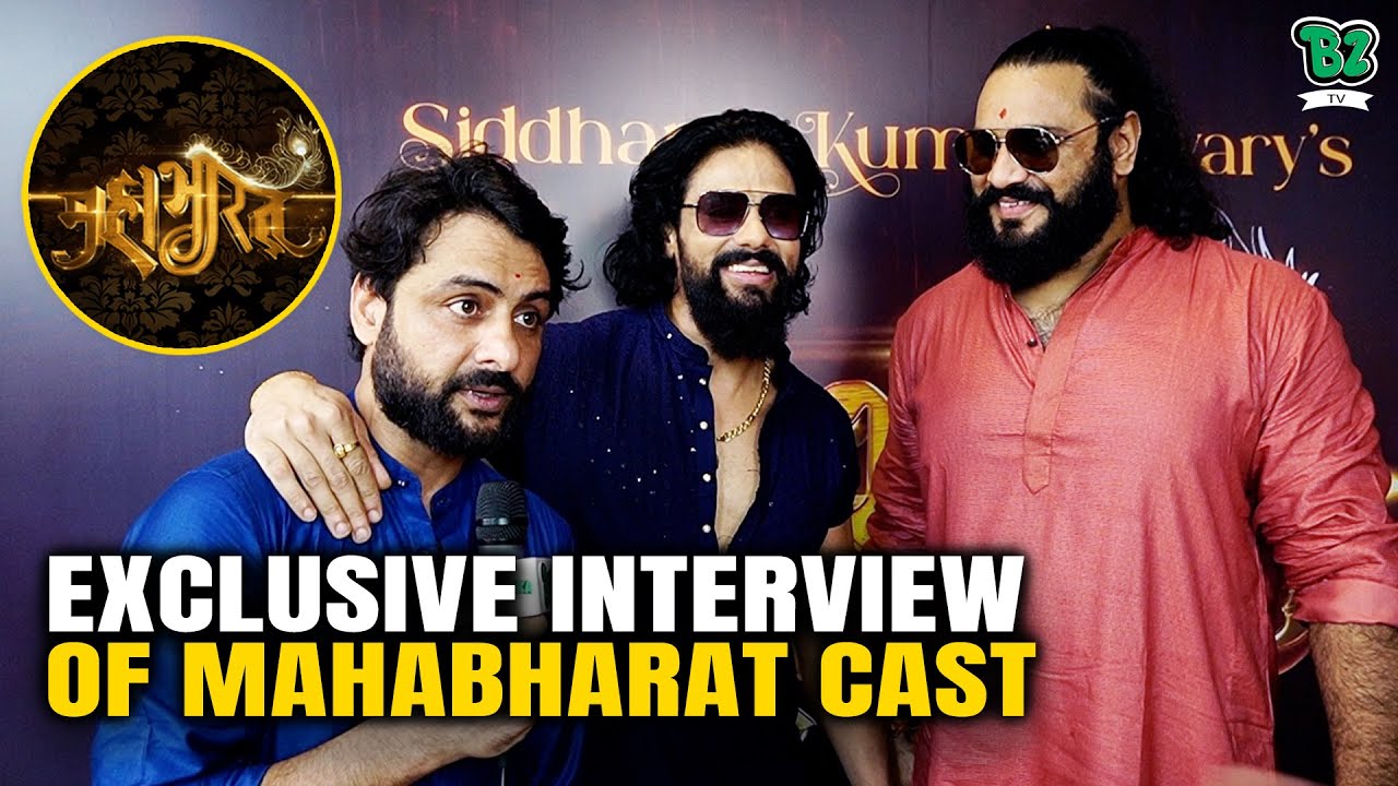 Saurav Gurjar , Arpit Ranka , Rohit Bhardwaj talking about the show Mahabharat, ,bonding, experience