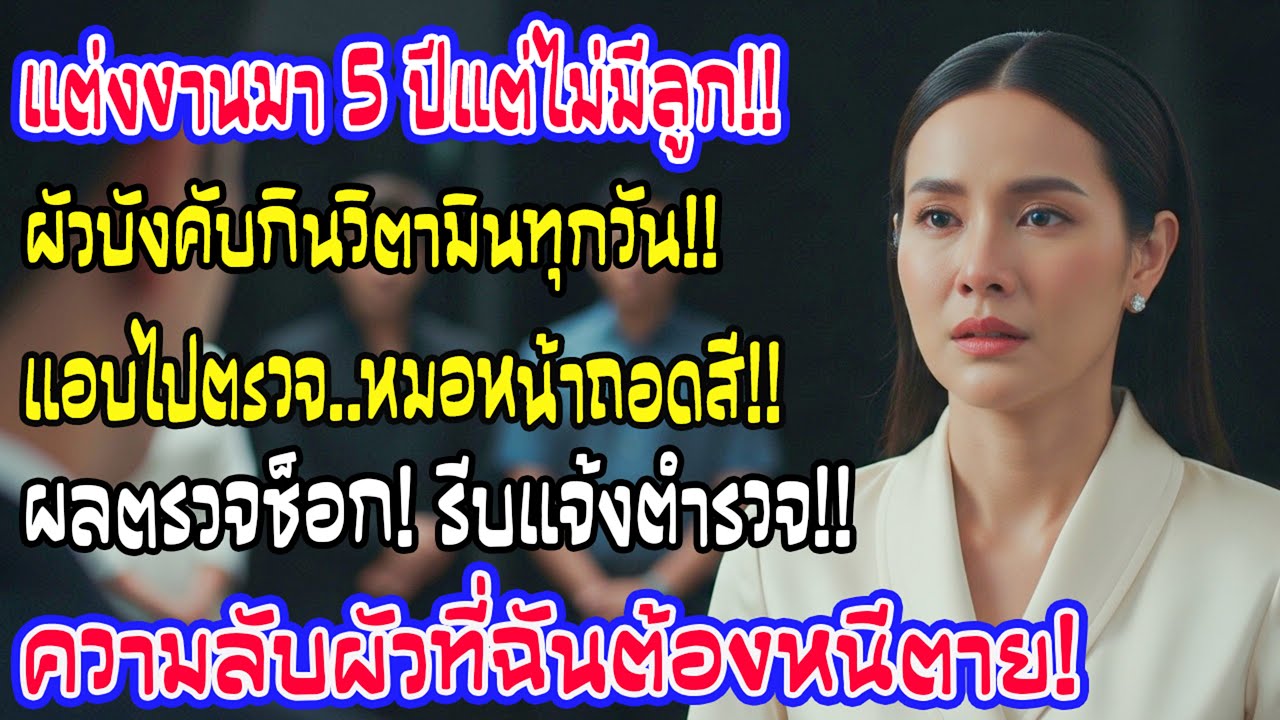 แต่ง 5 ปีไม่ท้อง สามีป้อนวิตามินทุกวัน เอะใจไปตรวจ หมอหน้าถอดสีตะโกน 
