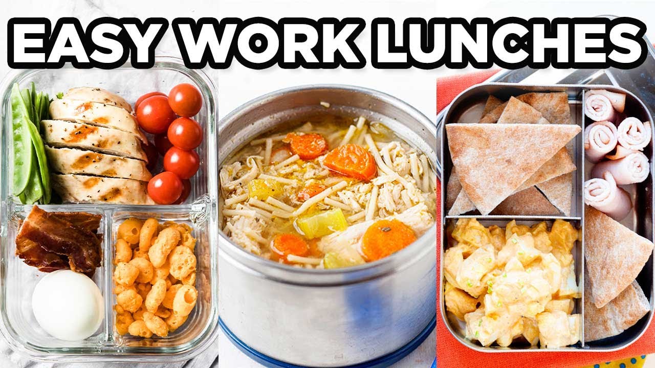 How to Pack a Healthy Lunches for Work | Work Lunch Ideas by MOMables