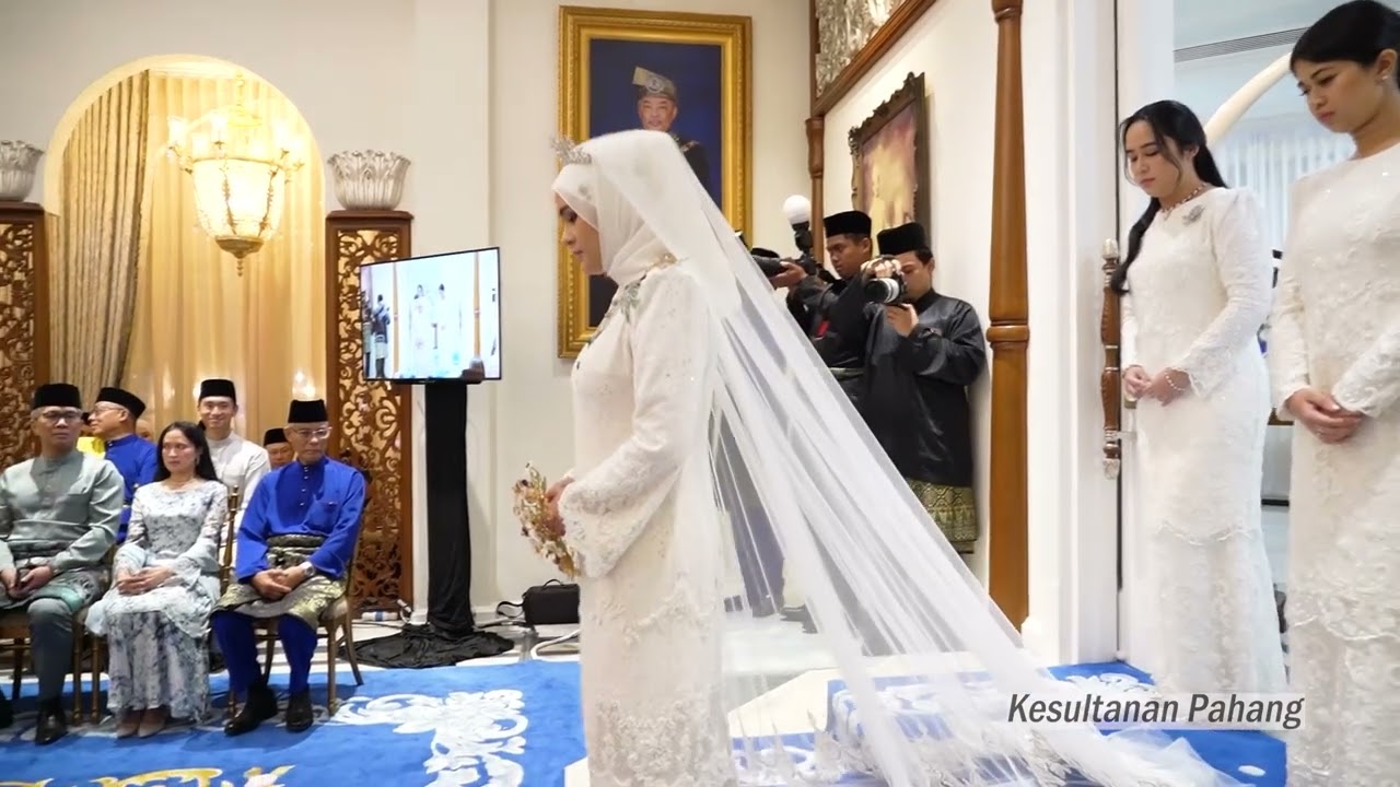 YAM Tengku Puteri Raja Tengku Puteri Afzan selamat diijabkabul dengan FD Idzham