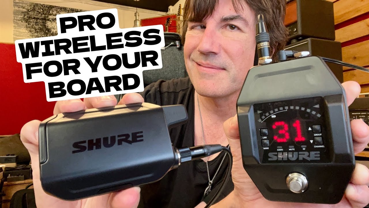 БЕСПРОВОДНОЕ ПОДКЛЮЧЕНИЕ ДЛЯ ВАШЕЙ ИНСТРУМЕНТАЛЬНОЙ ПЛАТЫ! SHURE GLX D16+ ЦИФРОВАЯ БЕСПРОВОДНАЯ Г...