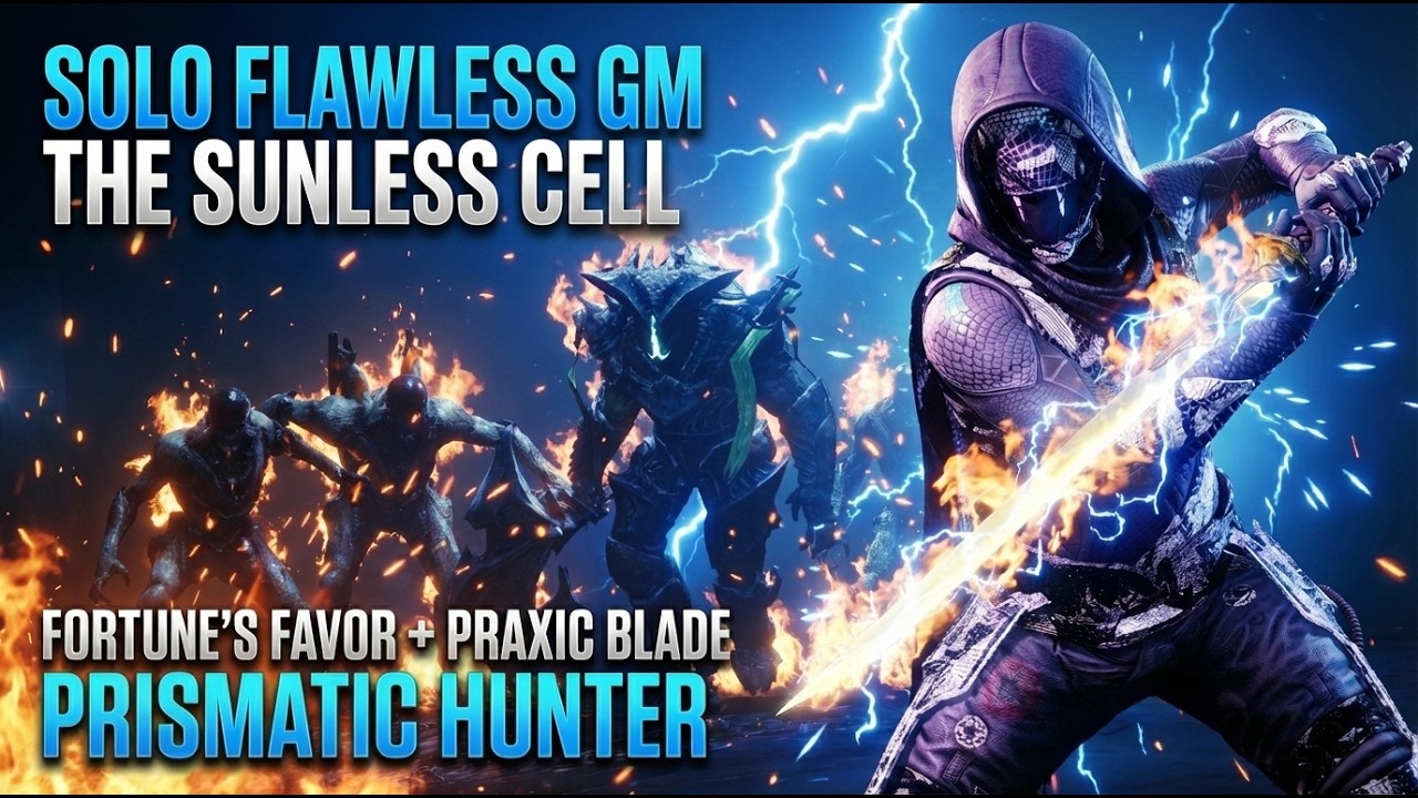 Solo Flawless The Sunless Cell GM [Destiny 2 Renegades]