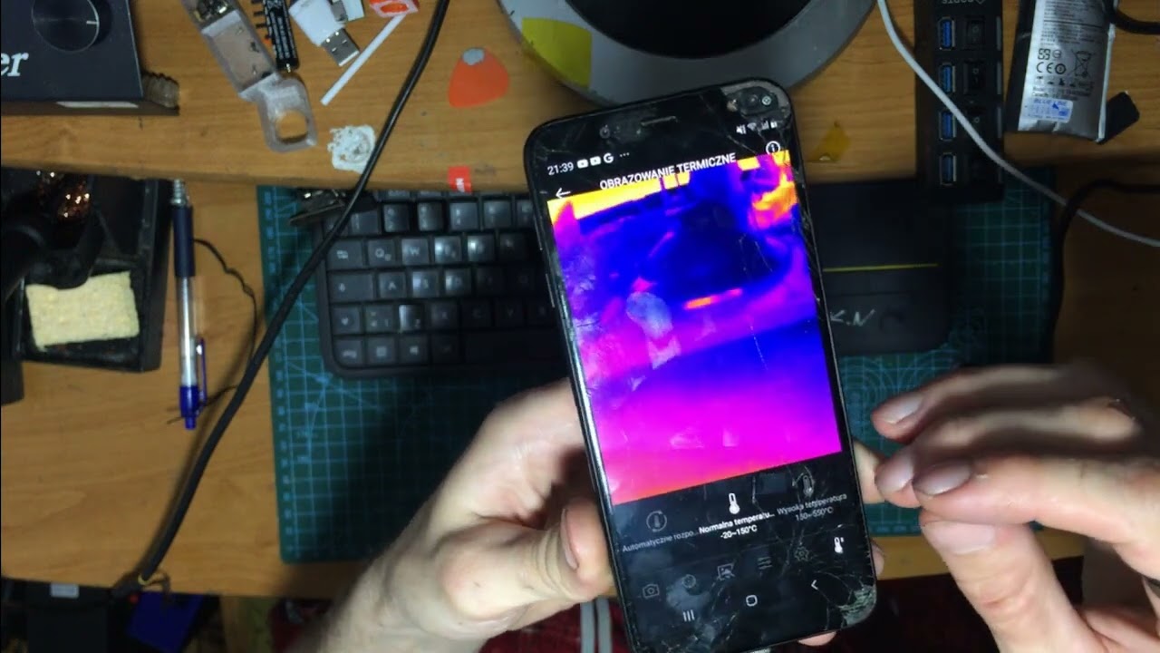 Infiray P2 PRO z aplikacja TopDon TC001 :)