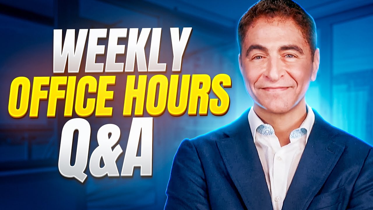 Weekly LIVE Office Hours #352: Q&A Career/Business/Finance Topics. SEE DESCRIPTION FOR CLICKABLE Q&A