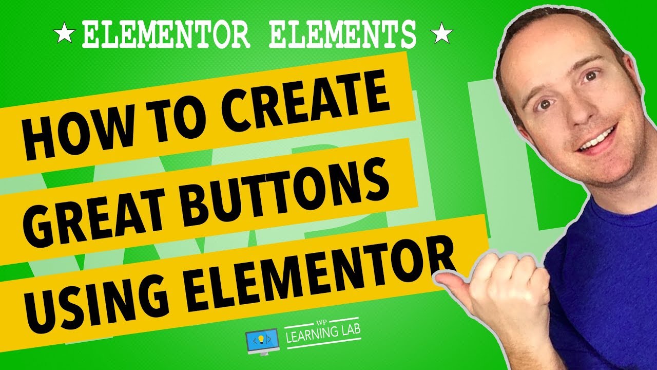 Elementor Buttons - All The Settings Explained And Demo'd