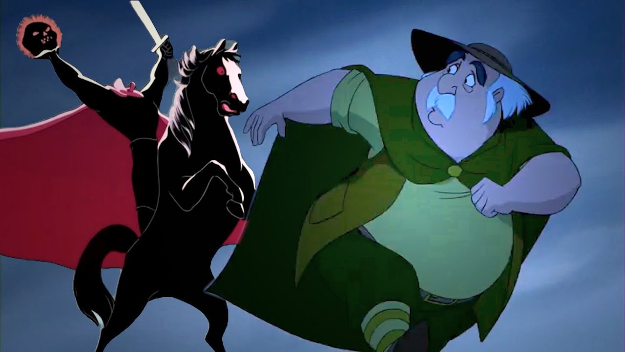Когда Всадник без головы преследовал отца Белль / Disney Crossover