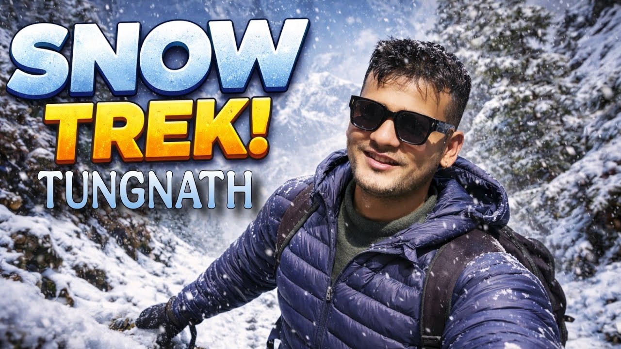 High Altitude Snow Trek | Tungnath | #vishalthapa 