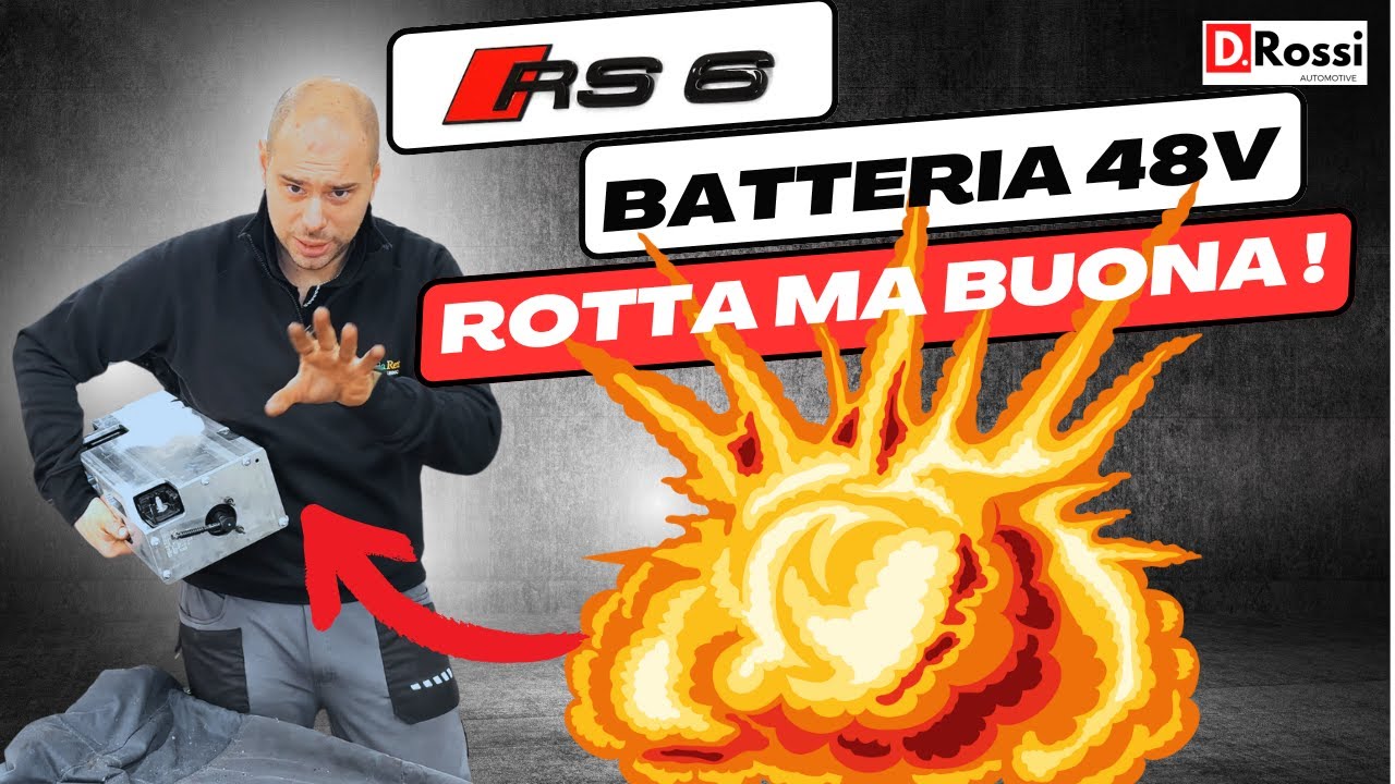 PROBLEMA SCARICA BATTERIA 48V AUDI SI PUO RIPARARE ? O LA BUTTO SOLO PER UN PROBLEMA SOFTWARE ?