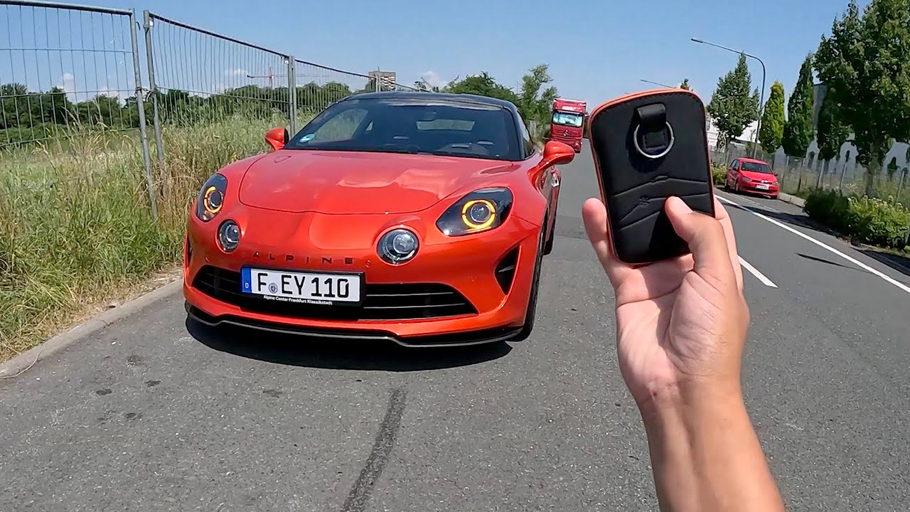 2024 ALPINE A110S (300PS) *HIGHSPEED* POV Drive on german Autobahn