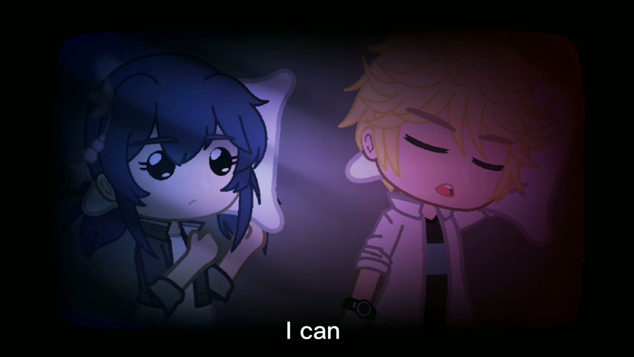🐞Bed time 💤🐞 | Marinette x Adrien | Mlb | Meme | Gacha Club | Gacha_Pochi